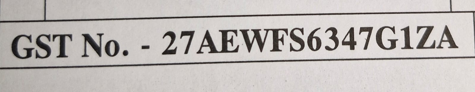 Company Registration Certificate